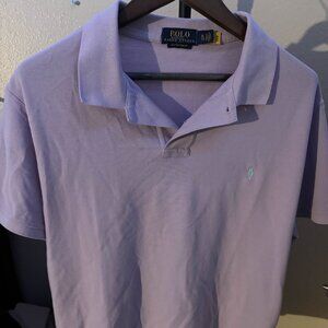 Polo Ralph Lauren Custom Slim Fit Purple Polo Men's Extra Large